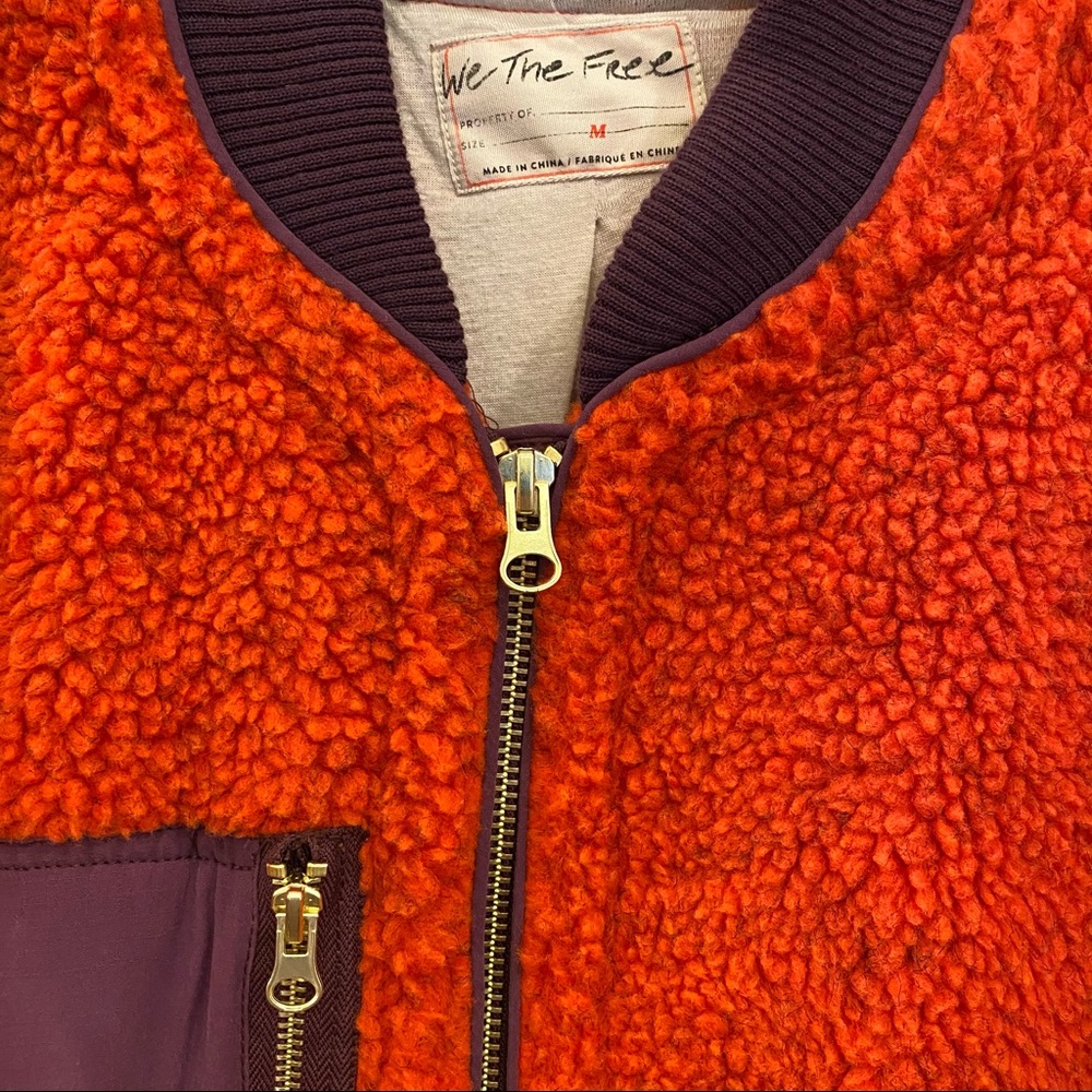 FREE PEOPLE Rivington Sherpa Jacket Coat - Picture 8 of 13